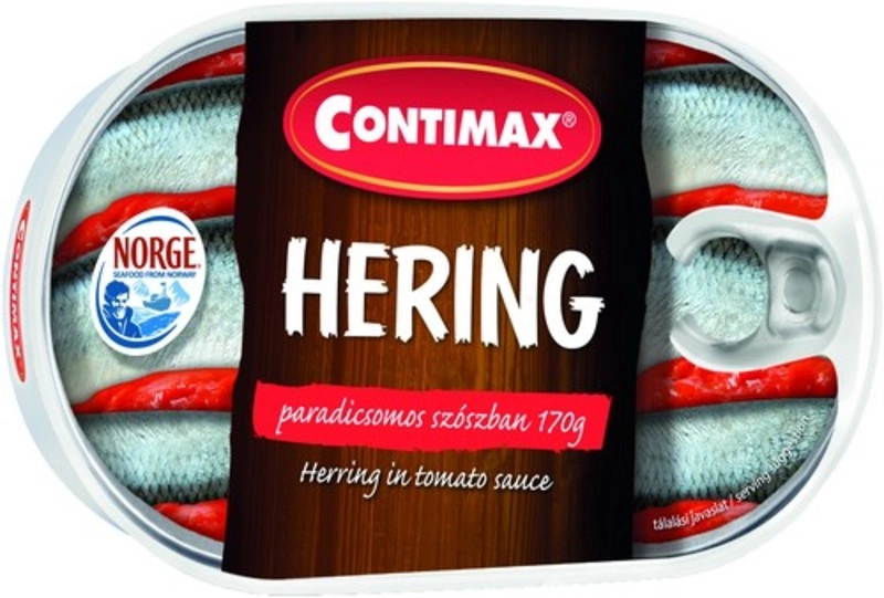 CONTIMAX HERING PARADICSOMOS SZÓSZ. 170G