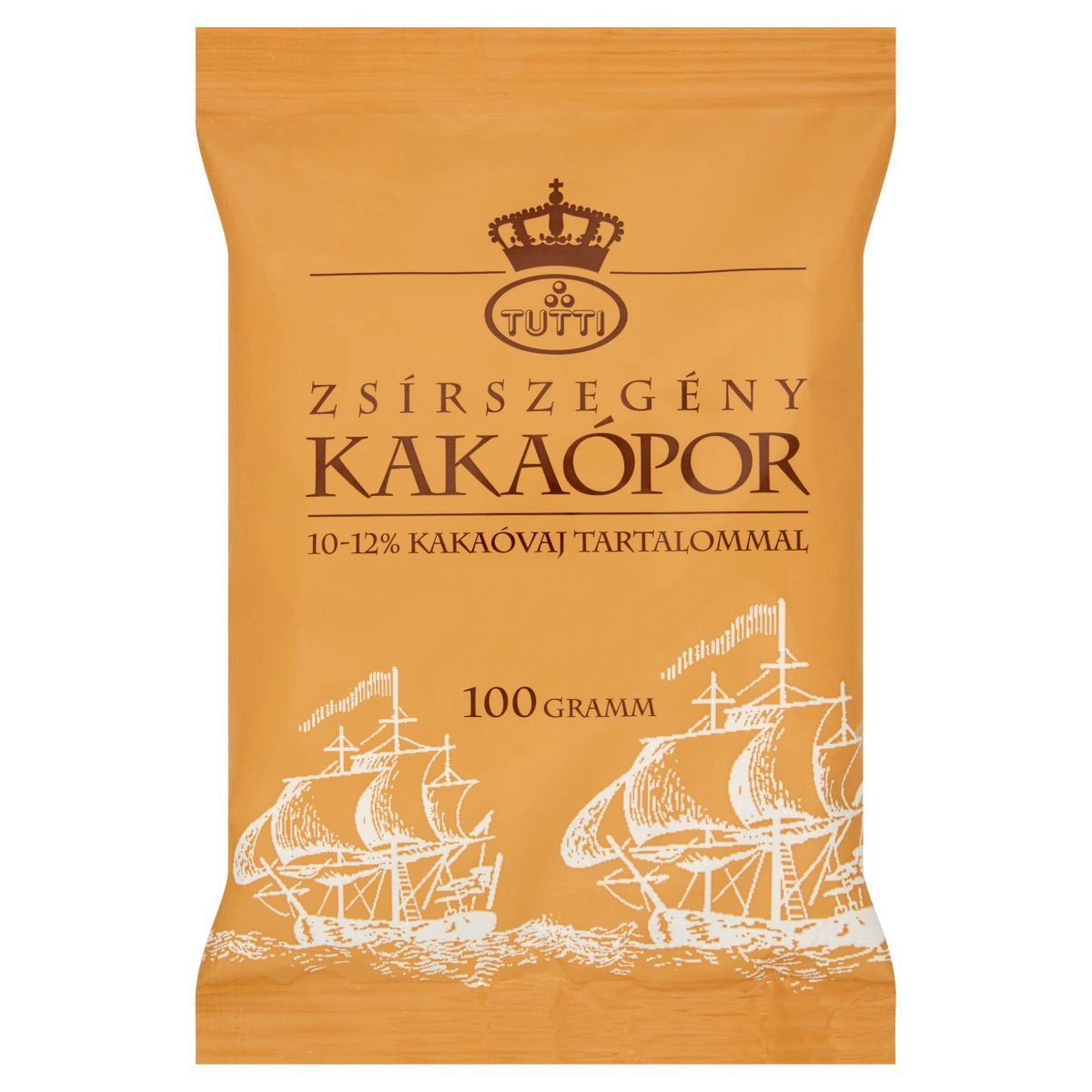 TUTTI ZSÍRSZEG.KAKAÓPOR 10-12% 100G