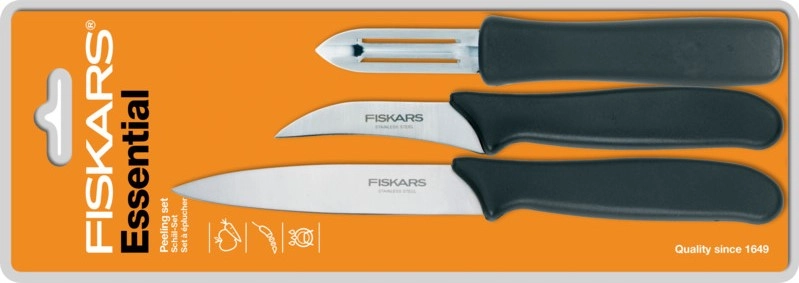 Essential hámozó készlet 3 részes – Fiskars