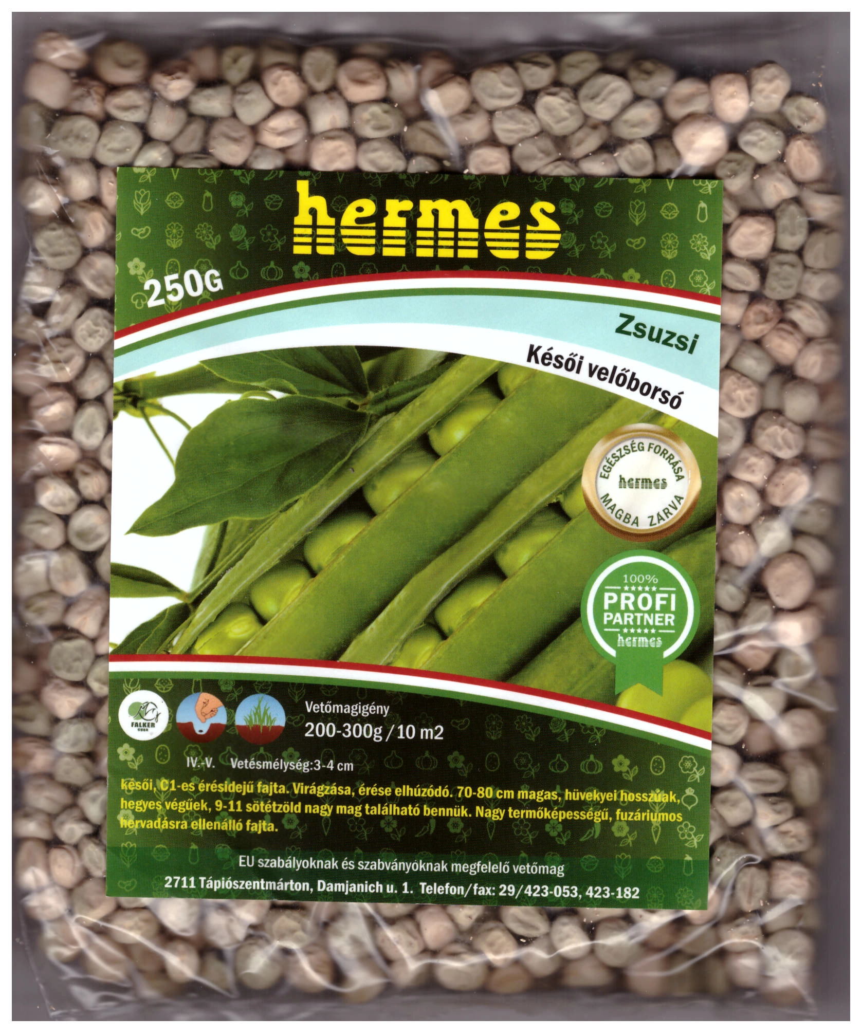 HERMES Velőborsó Zsuzsi 250g