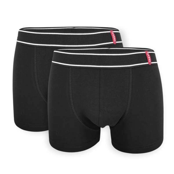 Dressa 133 pamut férfi boxer short – fekete – 2db