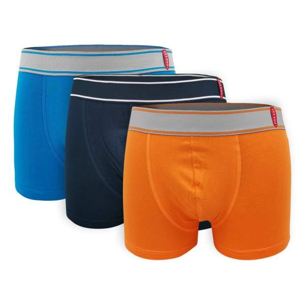 Dressa 134 pamut férfi boxer short csomag – 3db