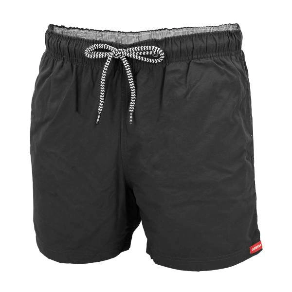 Dressa Beach zsinóros férfi fürdőshort – fekete