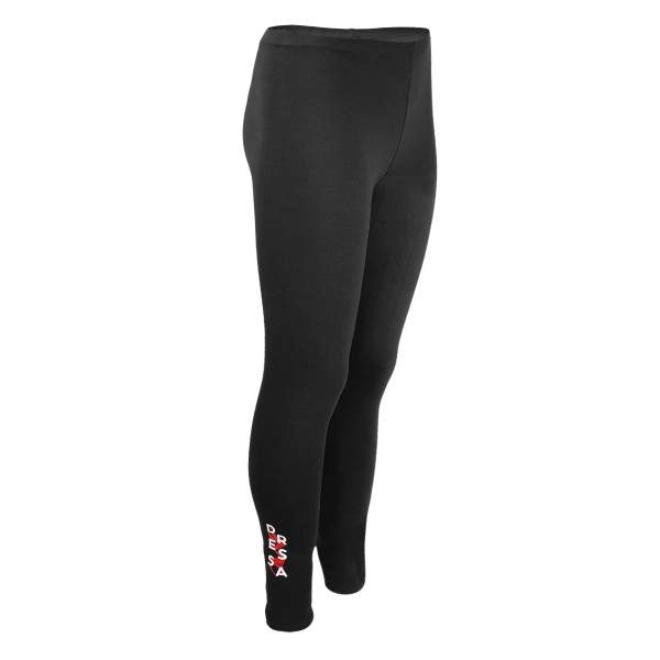 Dressa Jersey női pamut leggings – fekete