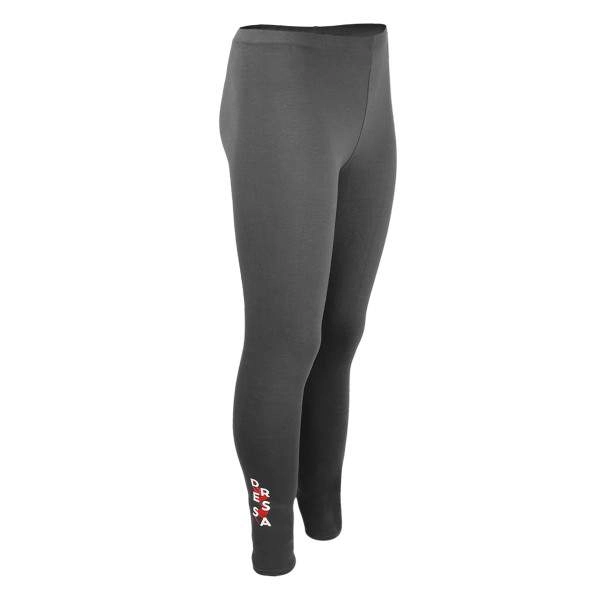 Dressa Jersey női pamut leggings – sötétszürke