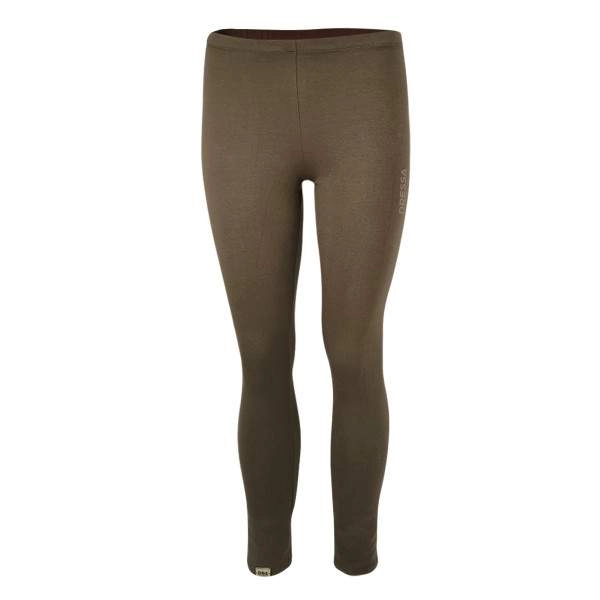 Dressa DRS női pamut leggings – barna