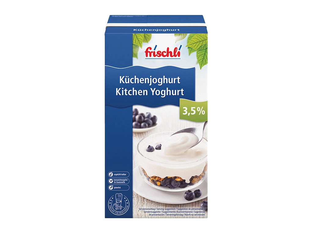 Frischli natúr joghurt UHT 3,5% 1L