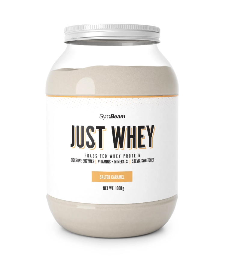 Just Whey fehérje sós karamell ízű 1000g  – Gymbeam