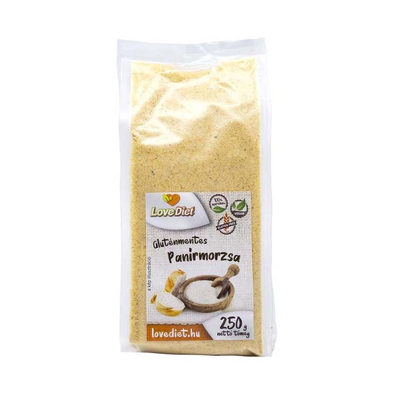 LOVE DIET GLUTÉNMENTES PANÍRMORZSA 250G
