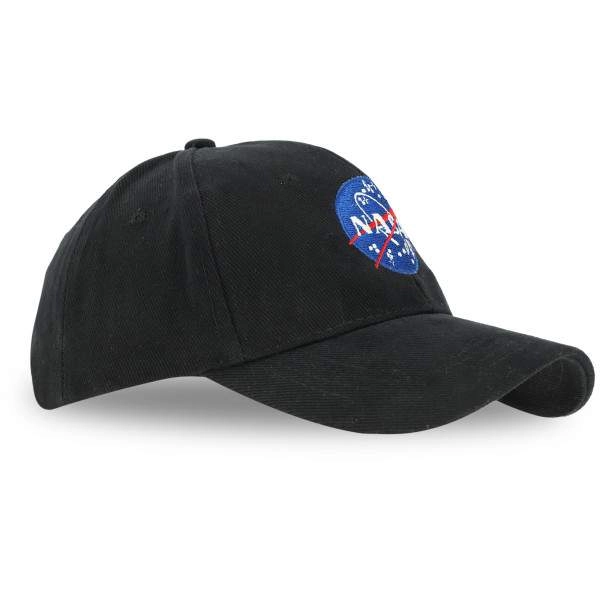 Nasa Insignia hímzett baseball sapka – fekete