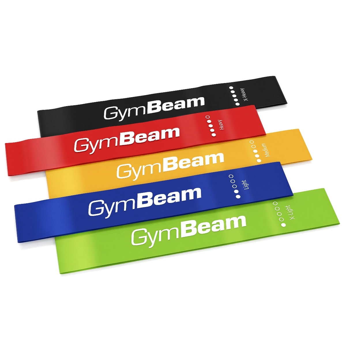 Resistance gumiszalag csomag 5 db – Gymbeam