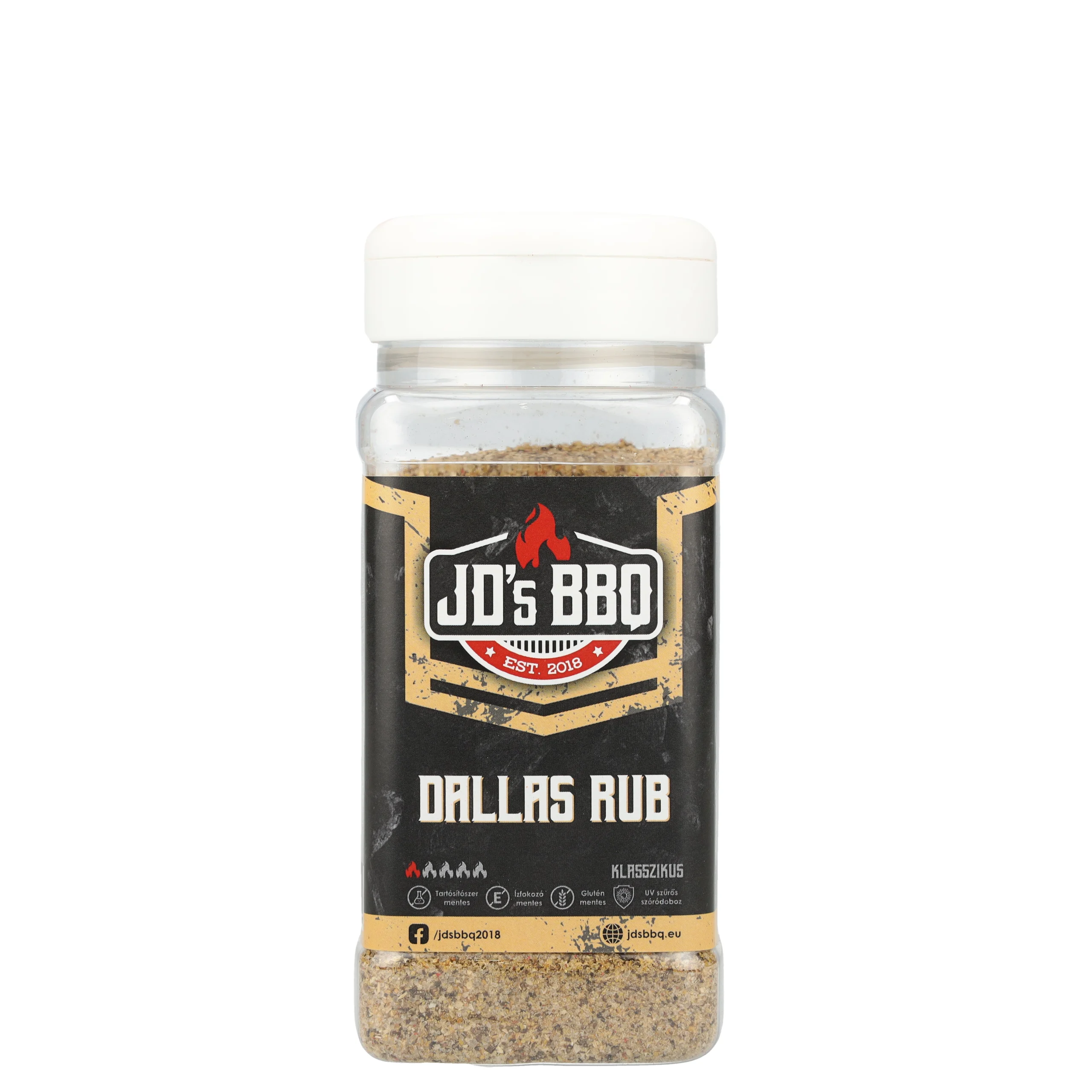 BBQ Rub Dallas 300g szóródoboz