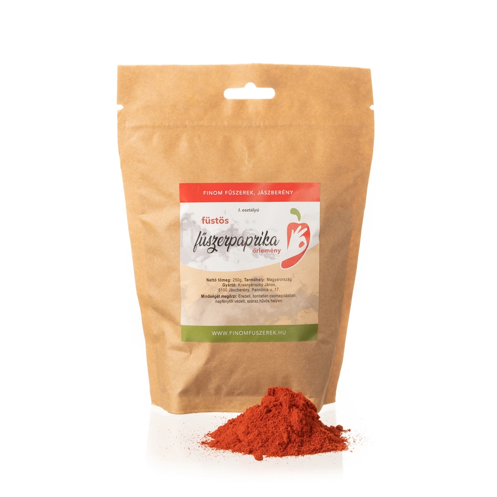 I.osztályú magyar füstölt fűszerpaprika őrölt 250g