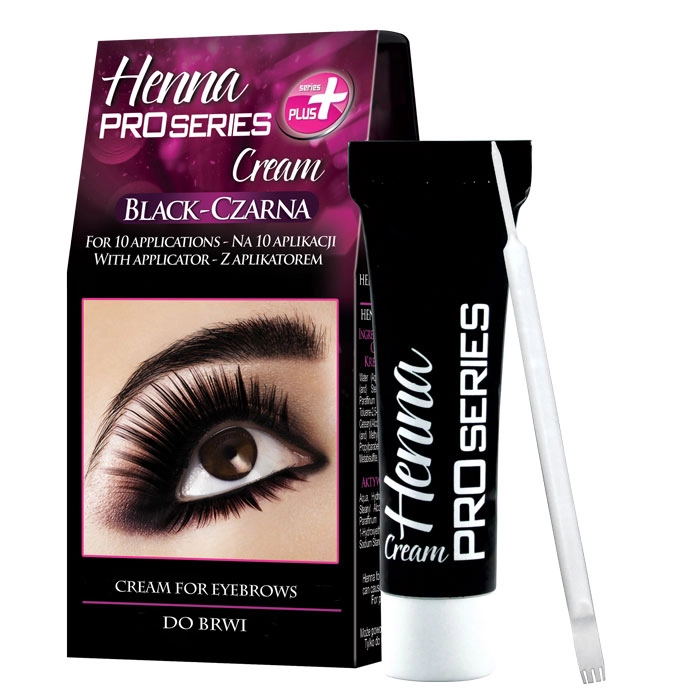 Verona Henna Pro Series Szemöldökfesték Fekete 15ml