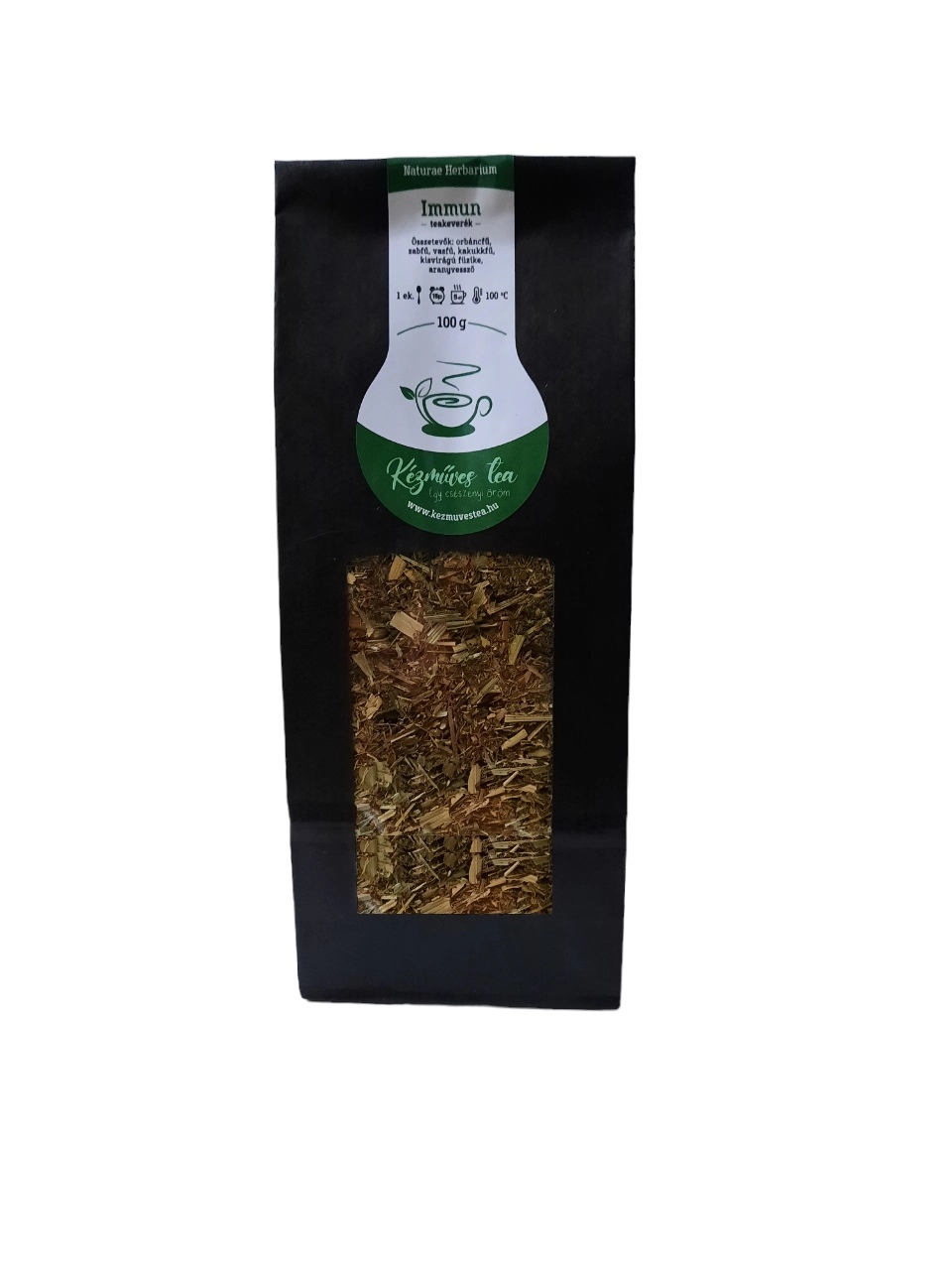 Immun teakeverék 100g – Kézműves Tea