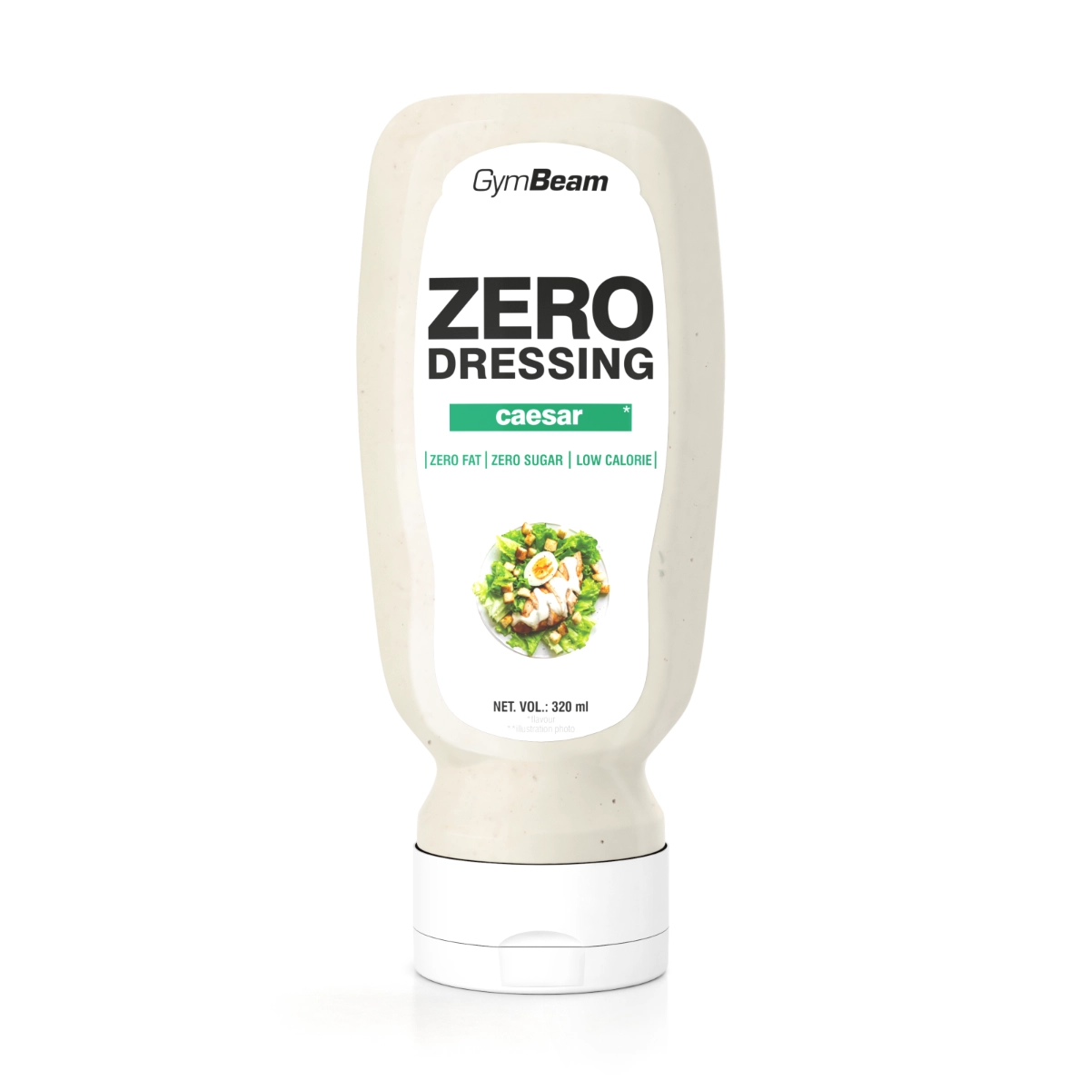 Kalóriamentes Cézár Dressing öntet 320ml – GymBeam