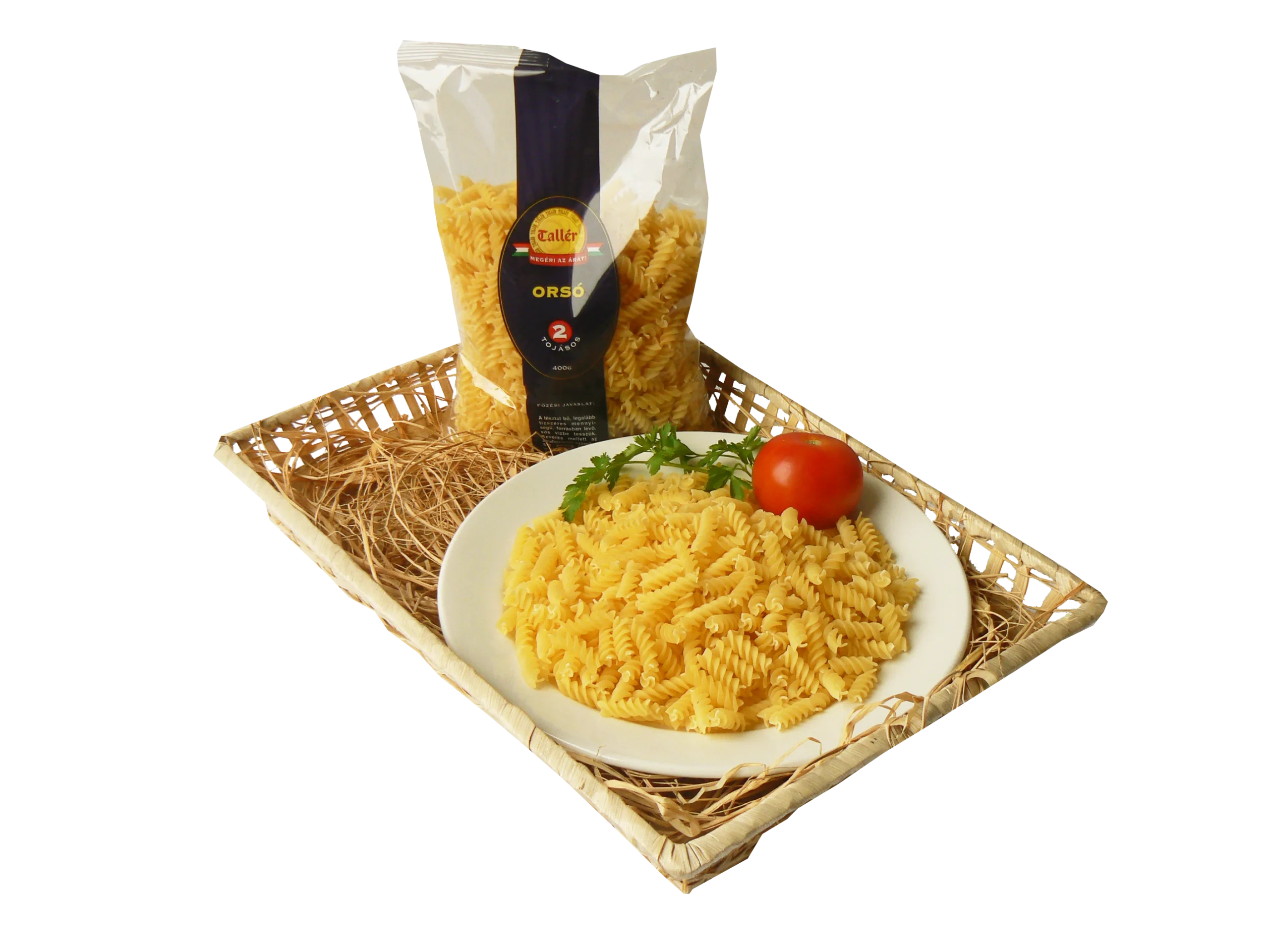 TALLÉR TÉSZTA 4TOJ.ORSÓ 400G