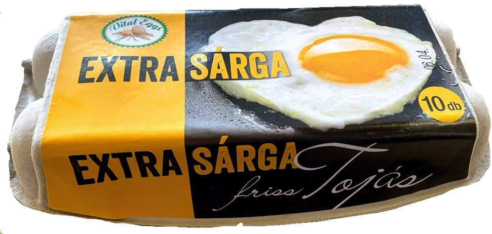 TOJÁS EXTRA SÁRGA „M” 10DB 530g