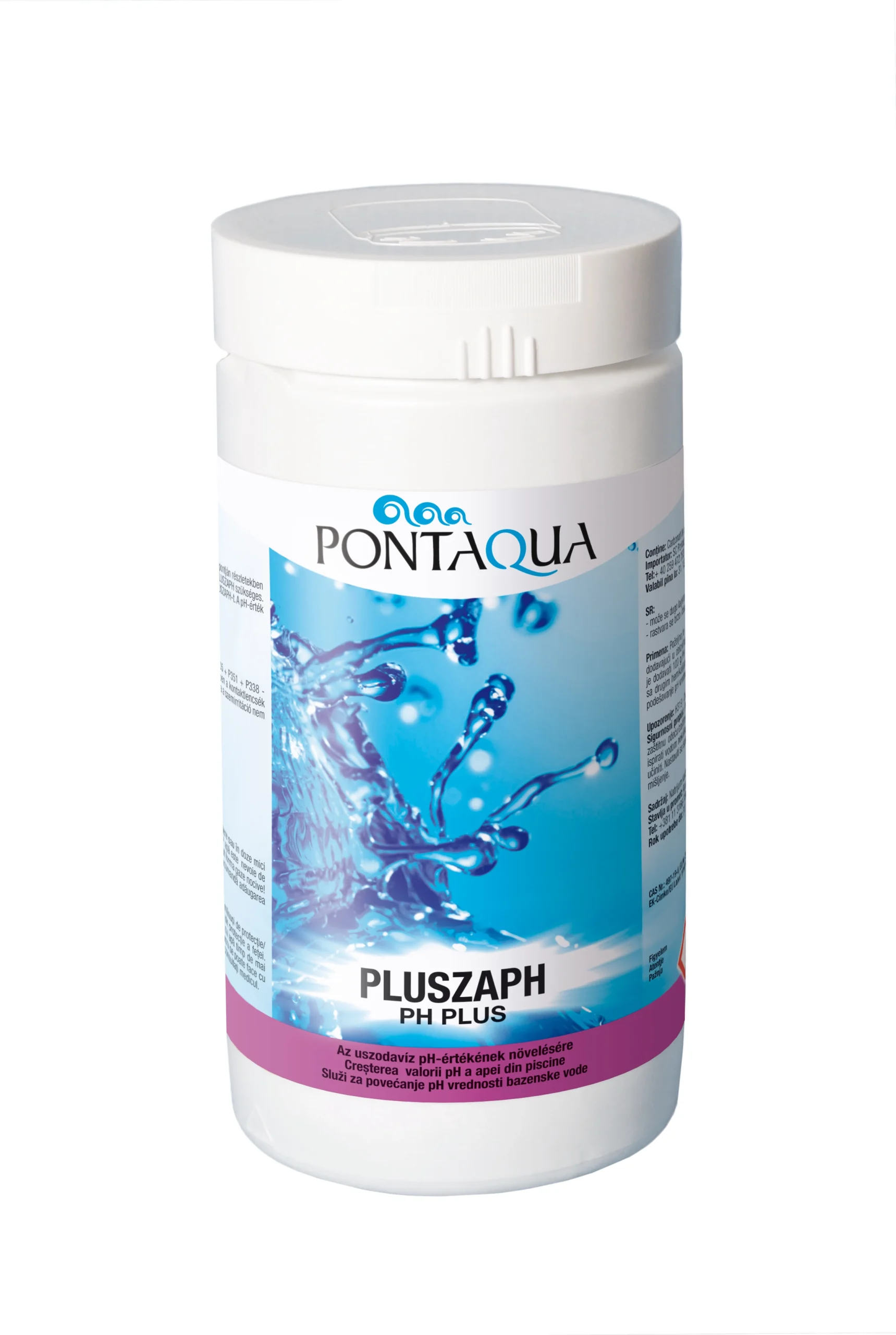 Pluszaph 0.8 kg-os pH növelő – Pontaqua