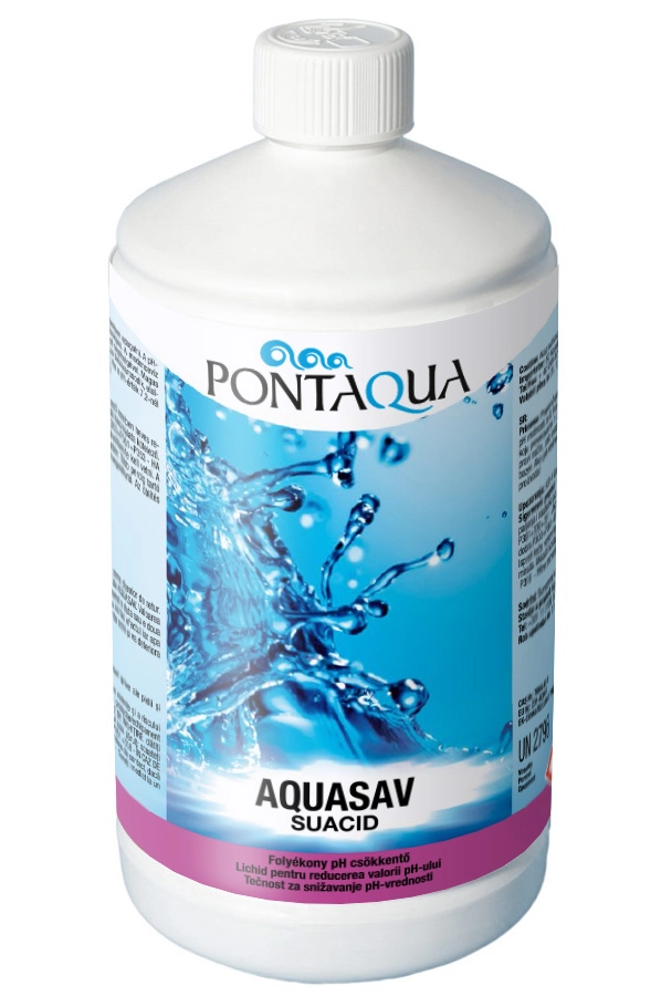 Aquasav 1 literes pH csökkentő – Pontaqua