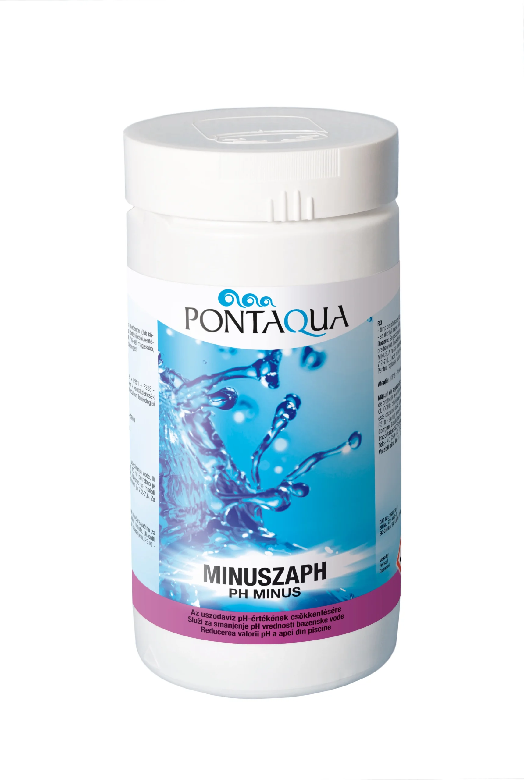 Minuszaph 1.5 kg-os pH csökkentő – Pontaqua