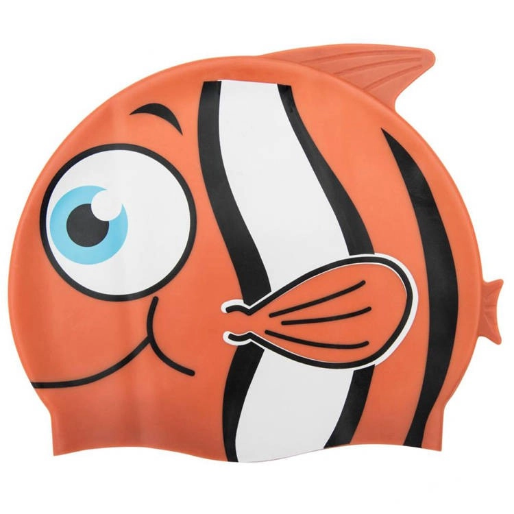 Bestway Hydro Swim úszósapka narancssárga halacska mintás 3 éves kortól