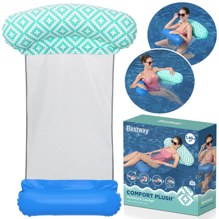 Bestway Comfort Plush hálós vízi úszószék