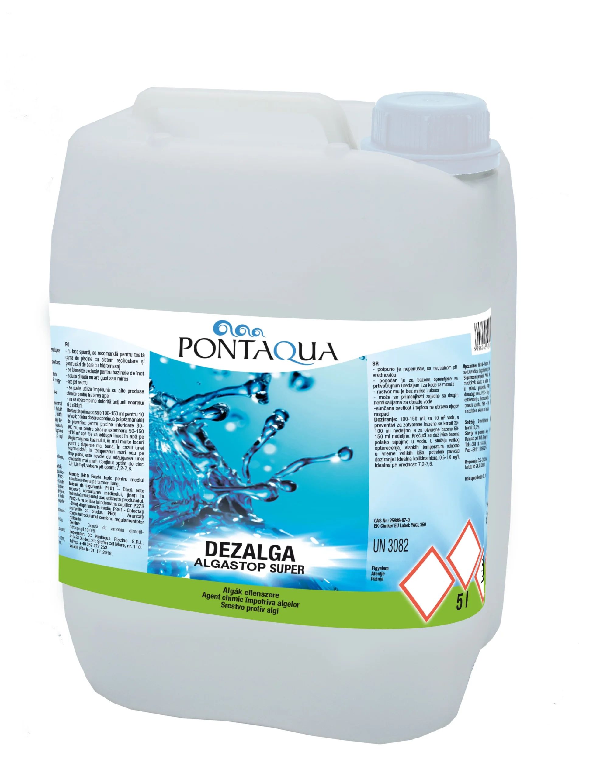 Dezalga Algastop Super 5l – Pontaqua