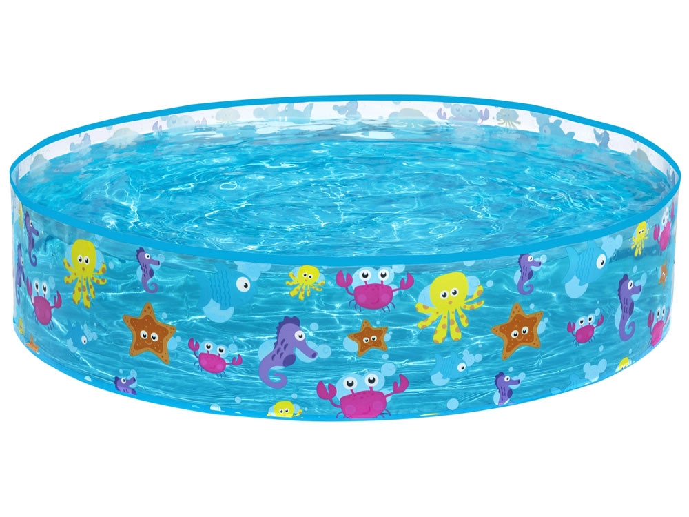 Bestway merevfalú tengeri állat mintás gyerekmedence 122 x 25 cm
