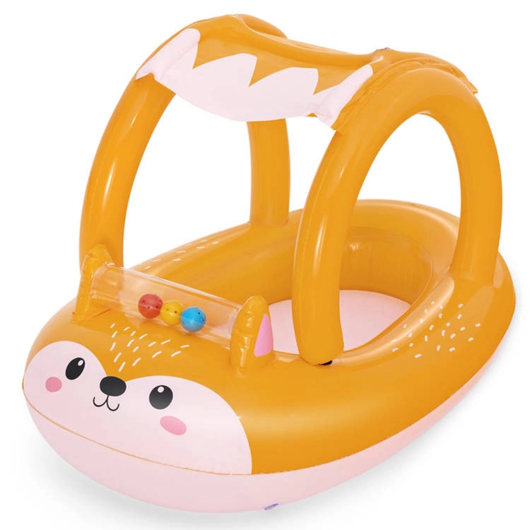 Bestway felfújható róka formájú csónak napellenzővel 94 cm x 66 cm