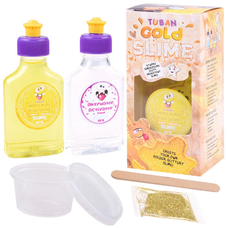 TUBAN slime készítő szett – arany