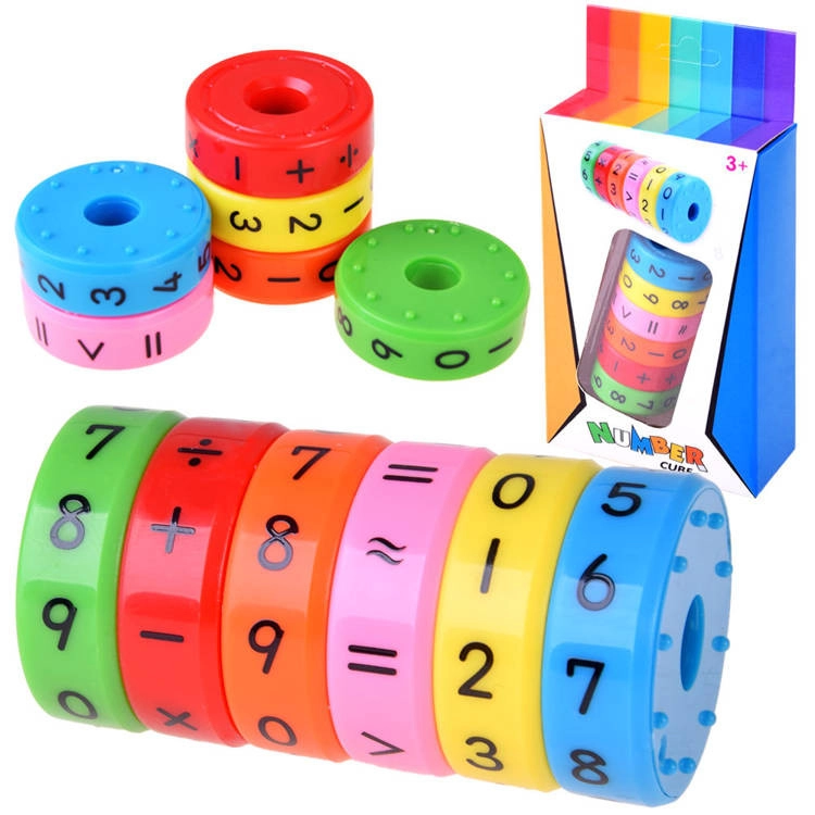 Mágneses forgó matematikai henger – oktató játék
