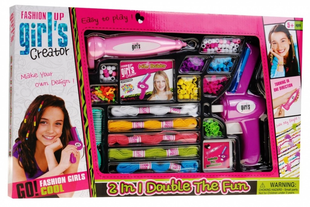 Ékszer- és hajdísz készítés gyöngyből készlet