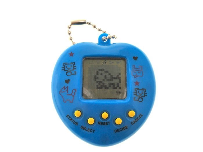 Tamagotchi – a virtuális kiskedvenc kék színben