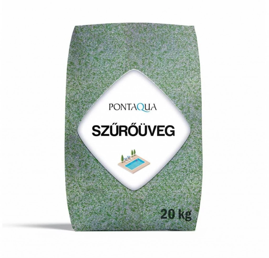 Pontaqua szűrőüveg 0,5-1,0 mm 20 kg