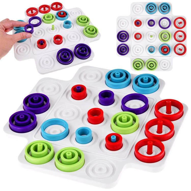 TRAP Tic Tac Toe – ügyességi társasjáték