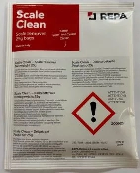 SCALE CLEAN VÍZKŐMENTESÍTŐ POR AUTOMATA KÁVÉGÉPEKHEZ 25G