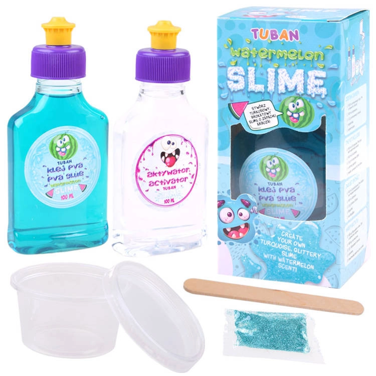 TUBAN slime készítő szett – Görögdinnye