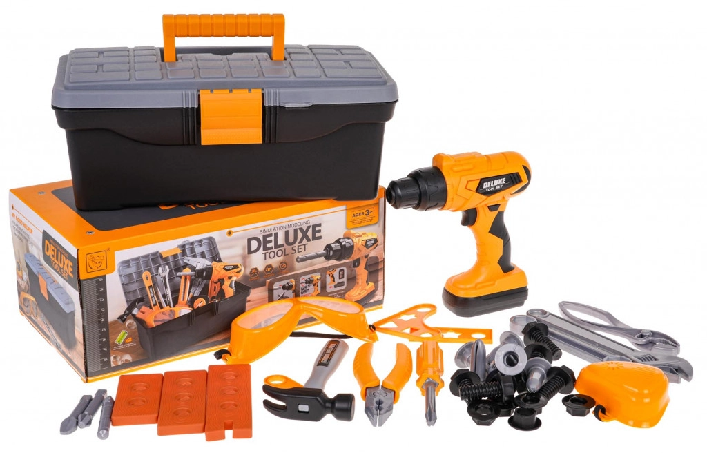 Szerelő készletbőrönddel – 37 darabos