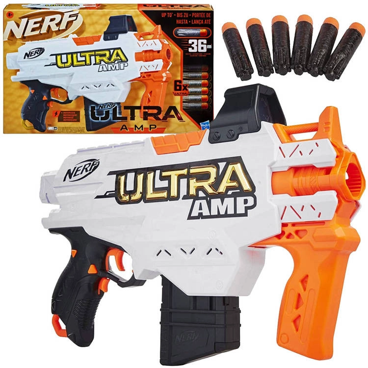 NERF Ultra AMP fegyver 6 habszivacs tölténnyel