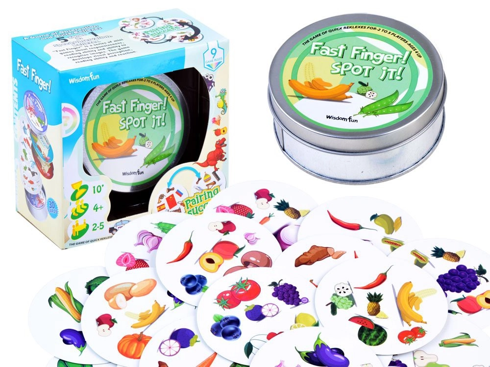 Dobdle kártyajáték – keresd a gyümölcs- és zöldségpárokat