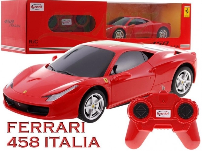 Ferrari 458 Italia 1:24 piros autó