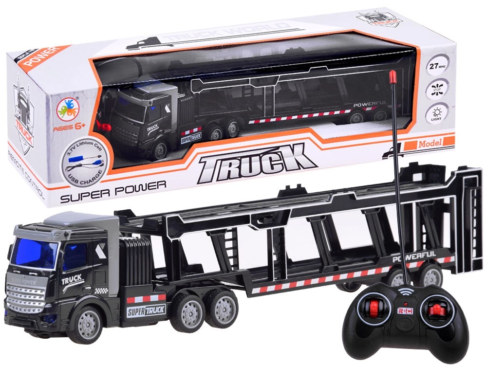 Távírányítós autószállító kamion