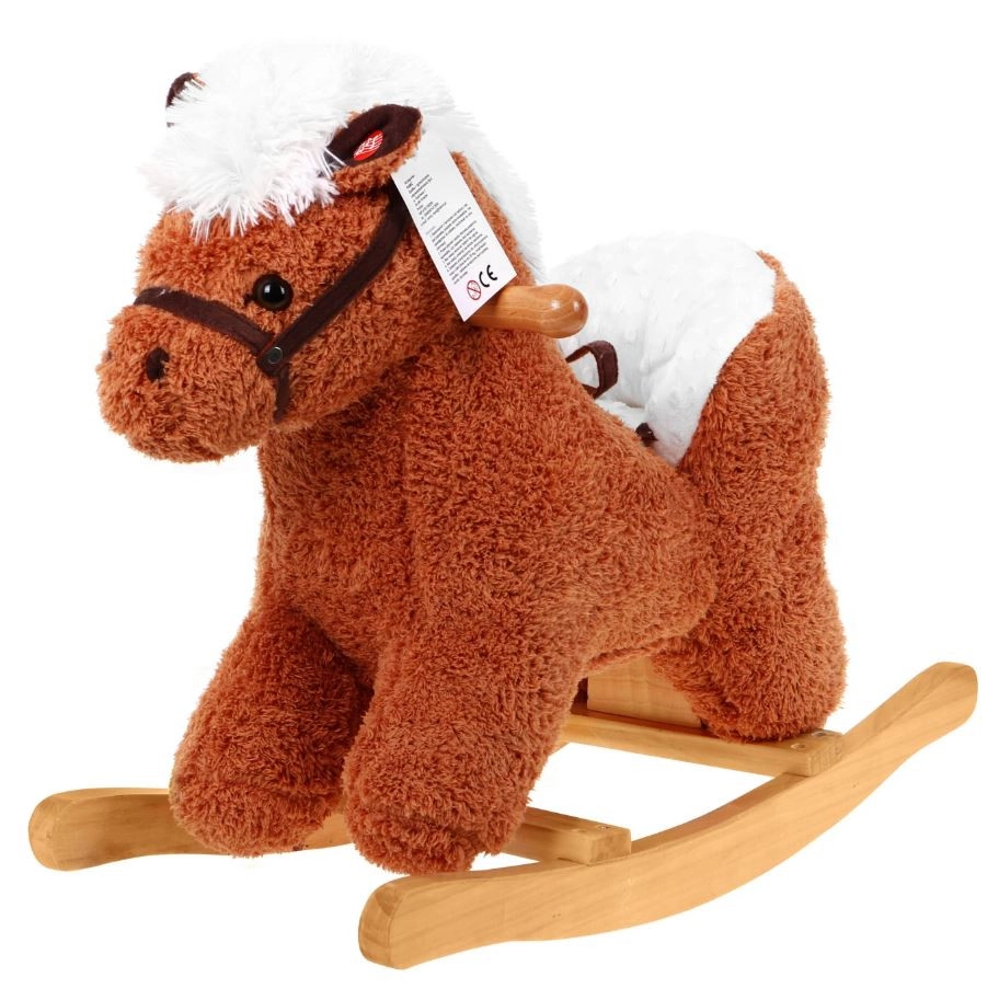 Puha barna hintaló hangeffektel