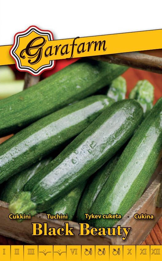 Garafarm zöldség Cukkini Black Beauty 3g
