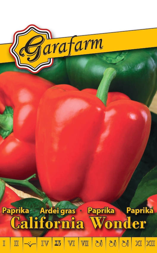 Garafarm zöldség Paprika California Wonder 0,6g