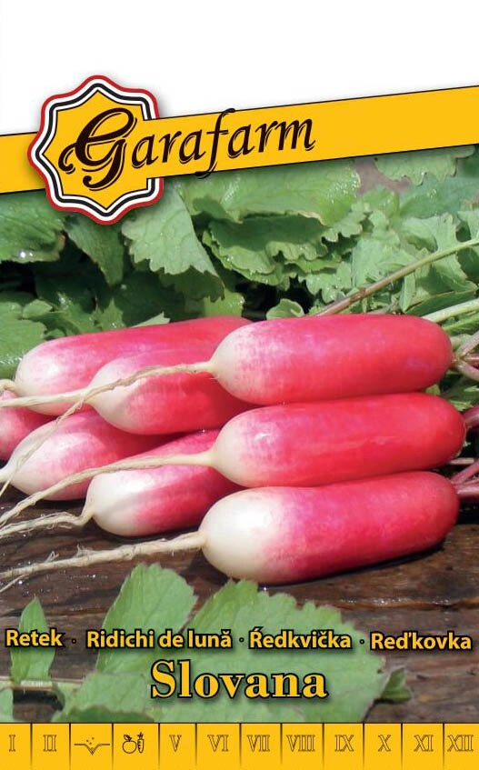 Garafarm zöldség Retek Slovana 4g