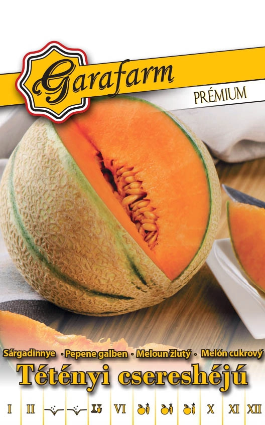 Garafarm Premium zöldség Sárgadinnye Tétényi csereshéjú 1g