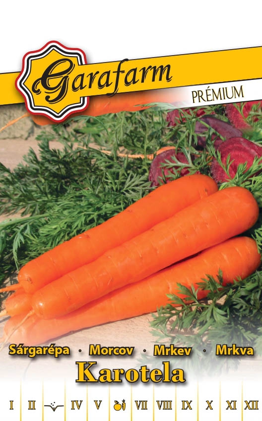 Garafarm Premium zöldség Sárgarépa Karotela 3g