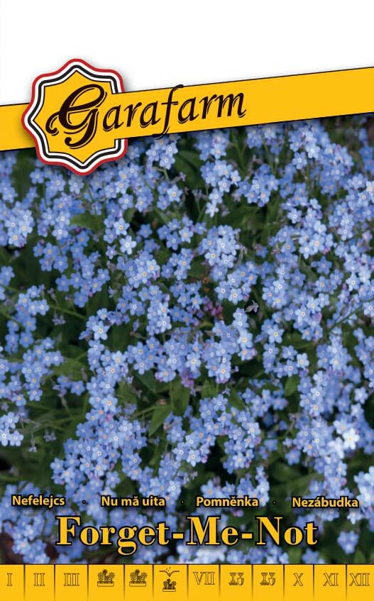 Garafarm virág Nefelejcs Indigó kék 0,5g